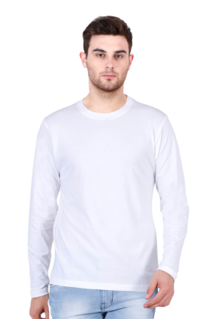 Pure Cotton Full Sleeves Tshirt