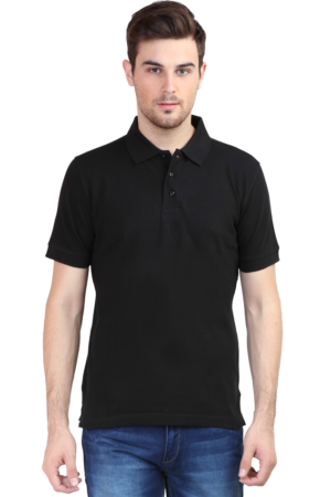 Men Classic Polo Tshirt - Black