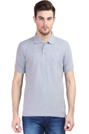 Men Classic Polo Tshirt - Grey