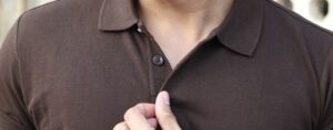 Men Classic Polo Tshirt- Coffee Brown - Image 3