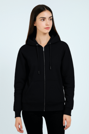 Premium Zipper Jacket- Black