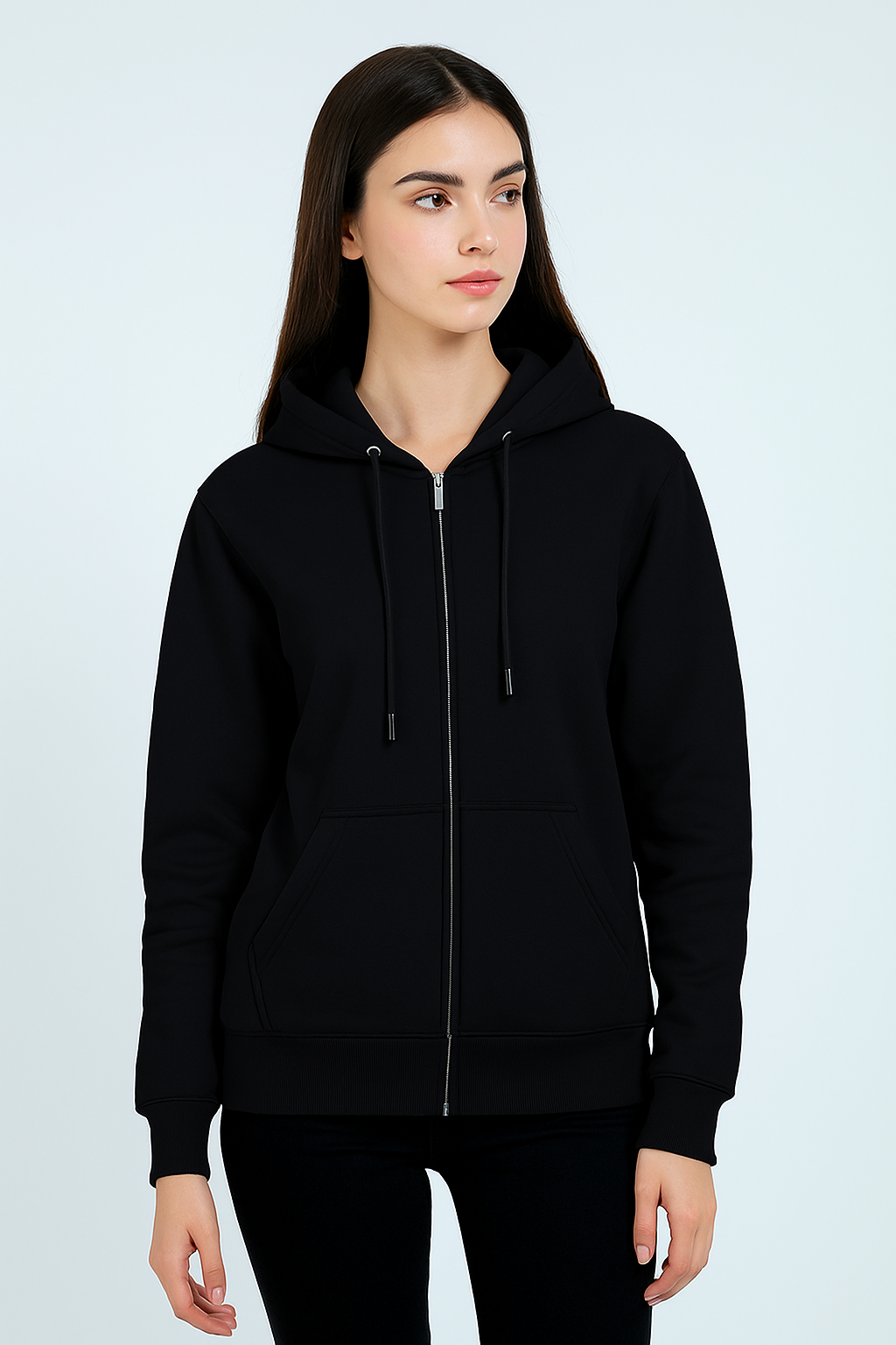 Premium Zipper Jacket- Black